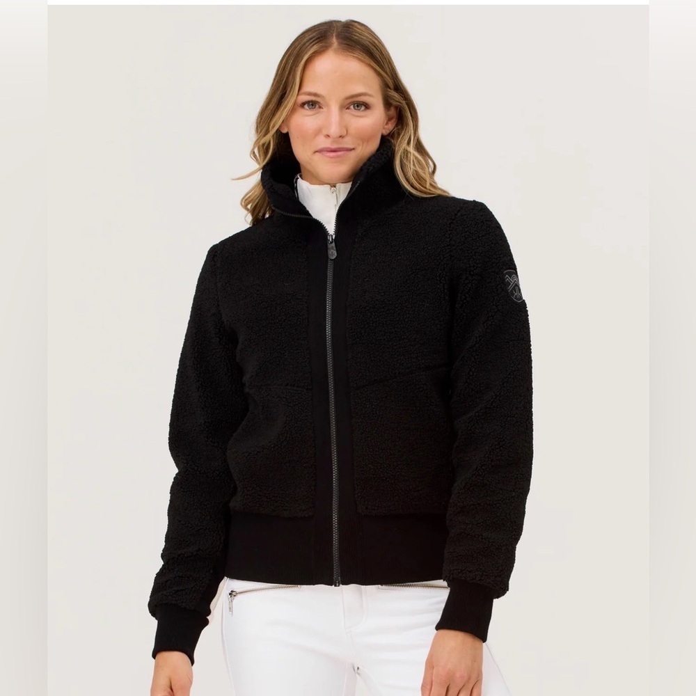 Krimson Klover Stevie Fleece Jacket Black/Hazel